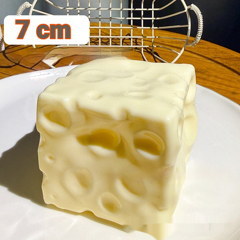 Cheese-Shaped Foam Clay Filler for Slime โ photo 2