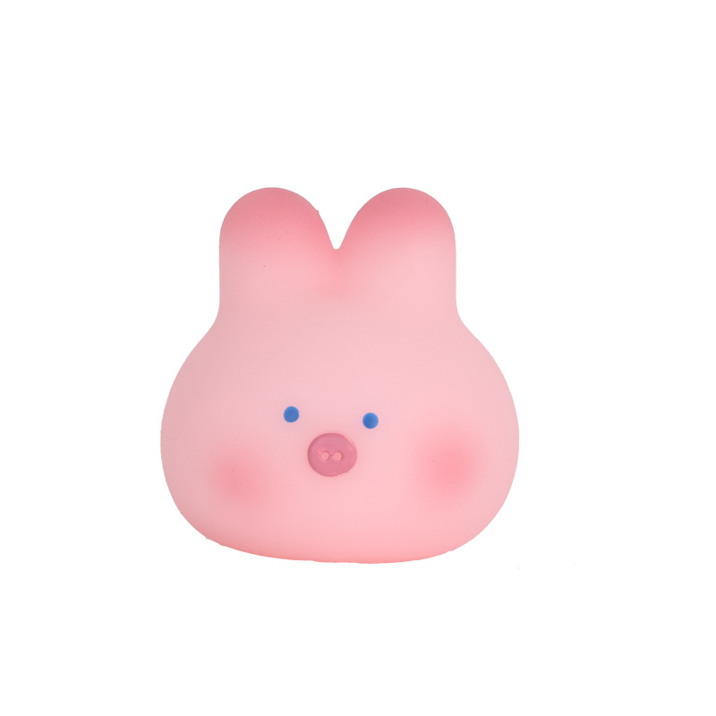 Blushing Bunny-Pig Mochi Squishy β photo 4