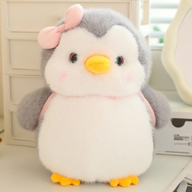 Pink-Bow Penguin Plushie โ photo 2