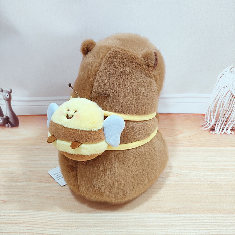 Capybara Plush with Bee Backpack โ photo 2