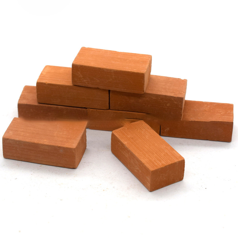 Mini Terracotta Model Bricks, 50-Pack
