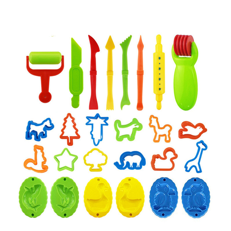Kids Clay Tools Set, Rollers Cutters & Molds โ photo 2