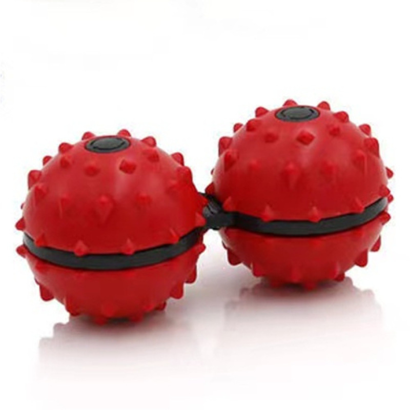Red Spiky Grip Stress Balls (Set of 2)