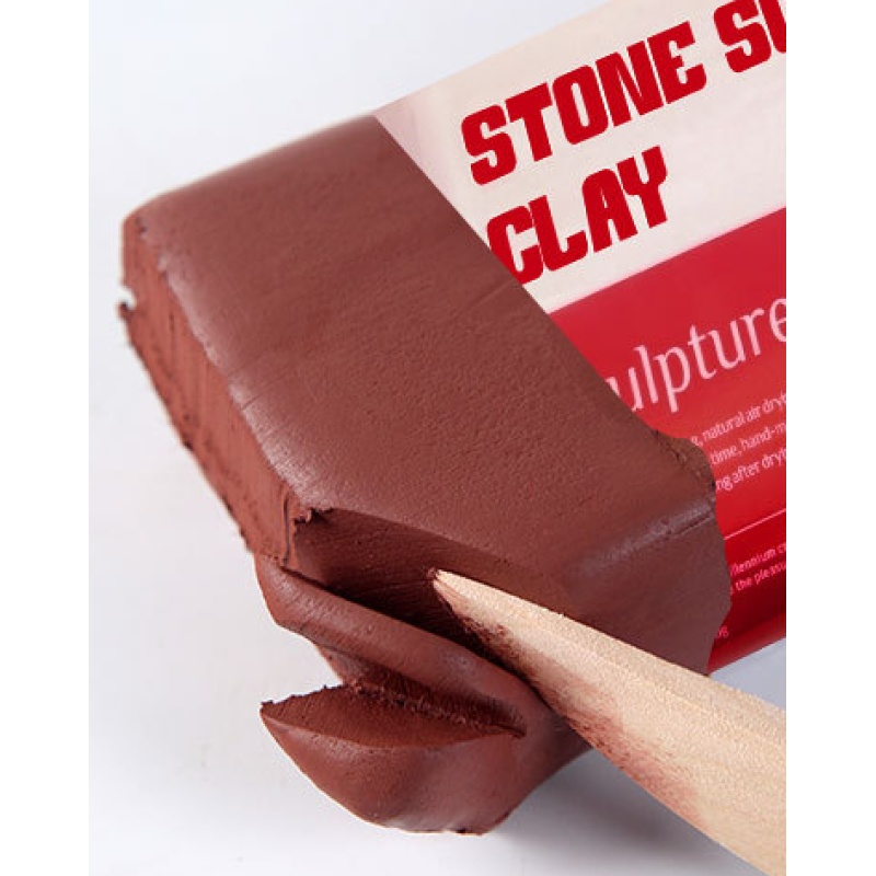 No-Bake Air-Dry Stone Sculpting Clay, 500g — photo 2
