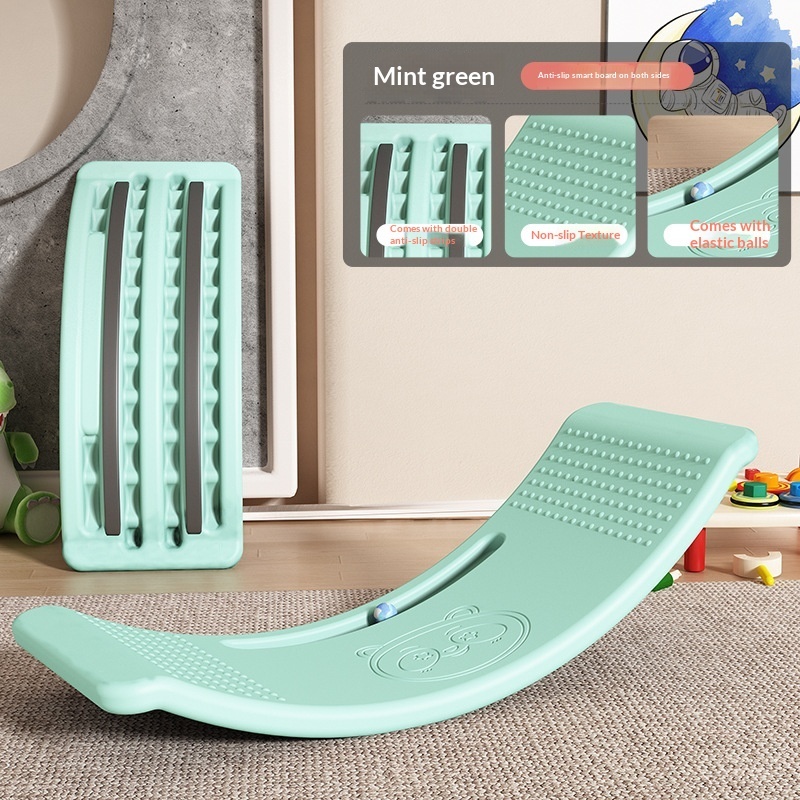 Kids Curved Balance Board (Wobble Rocker) โ photo 3