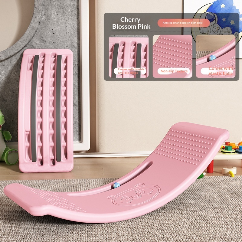 Kids Curved Balance Board (Wobble Rocker) โ photo 5