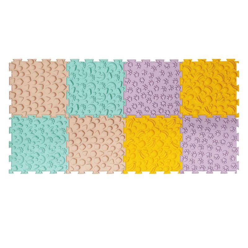 Textured Sensory Floor Tiles Set, Interlocking โ photo 6