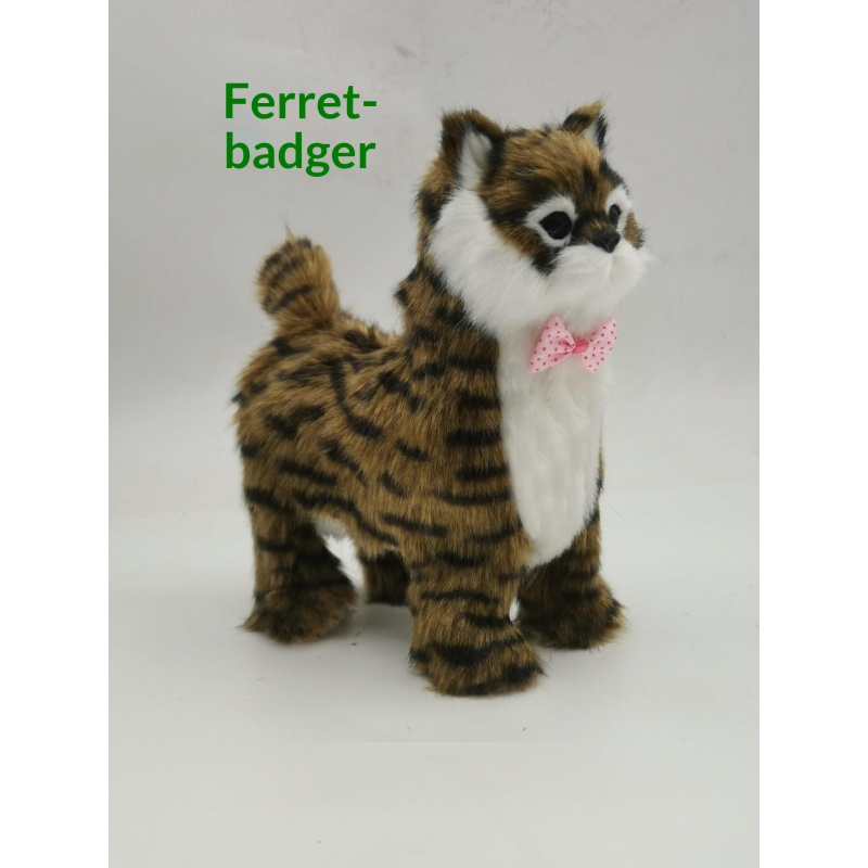 Electronic Walking Tabby Cat Plush โ photo 3