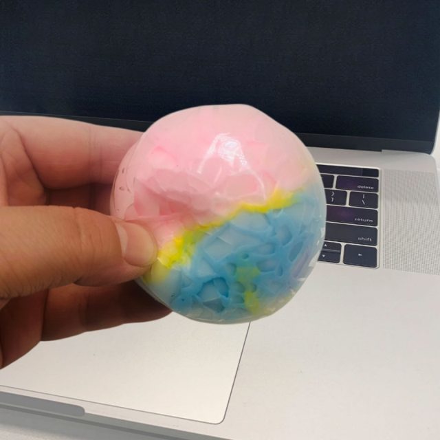 Pastel Crispy Crunch Squeeze Ball (7cm)