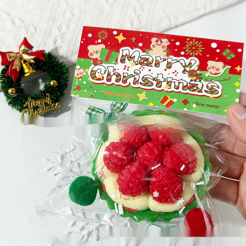 Christmas Berry Sticky Squishy (Gift Bagged)