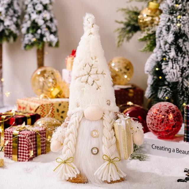 Sparkle-Hat Christmas Gnome Plush โ photo 2