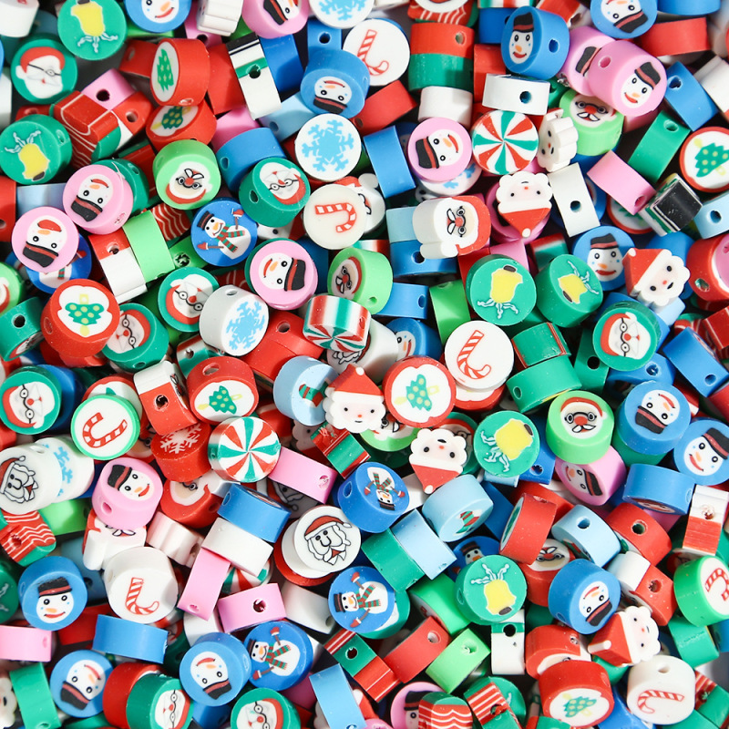 Christmas Polymer Clay Slice Sprinkles, Mixed โ photo 2