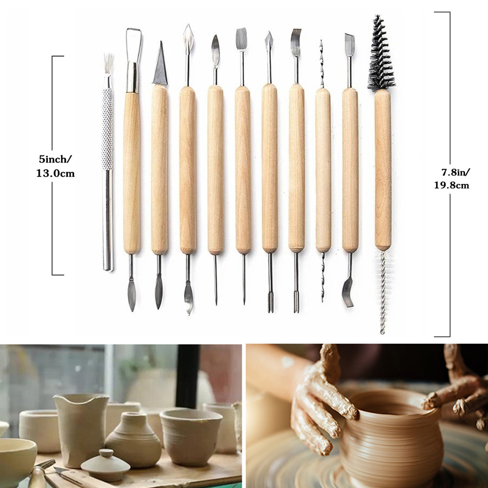 11-Piece Clay Modeling Tool Set โ photo 5