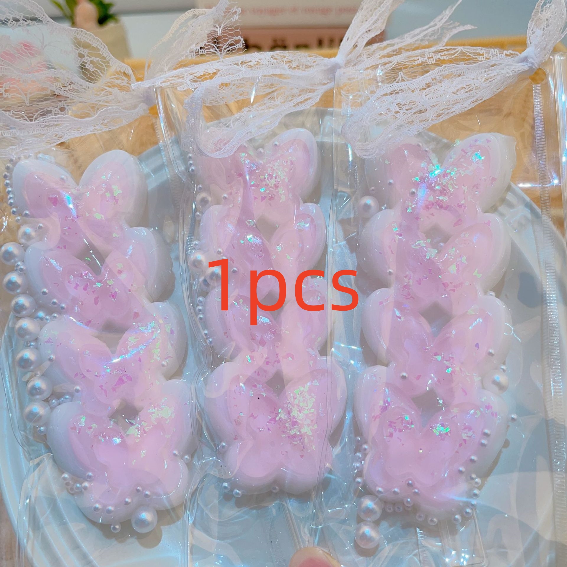Iridescent Jelly Butterfly Squishy Clips โ photo 4