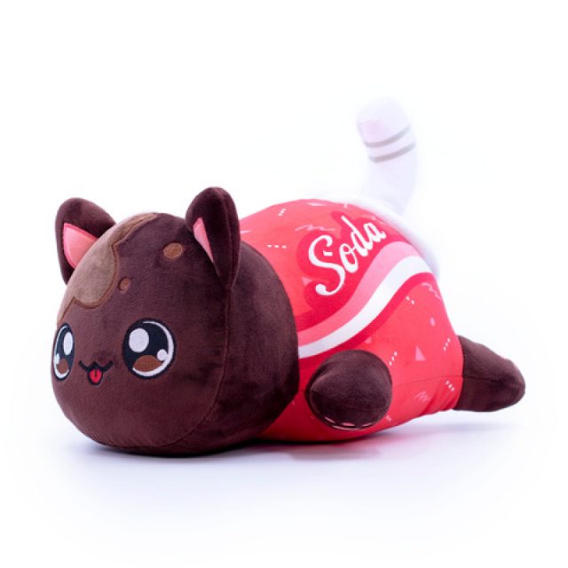 Soda Bottle Loaf Cat Plush 25cm