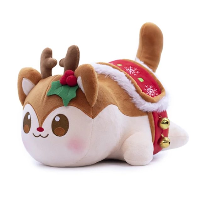 Reindeer Loaf Cat Plush 25cm
