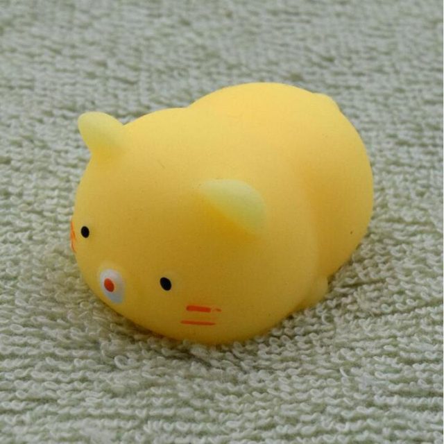 Yellow Cat Mochi Squishy