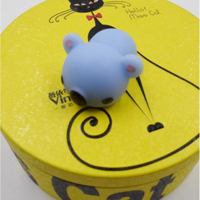 Blue Mouse Mochi Squishy