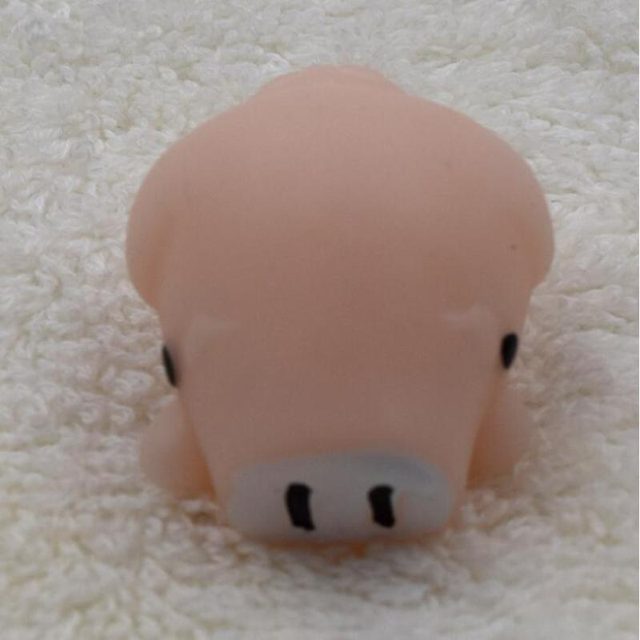 Peachy Pink Piggy Mochi Squishy