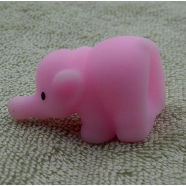 Pink Elephant Mochi Squishy