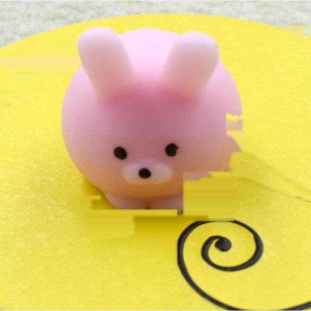 Pink Bunny Mochi Squishy
