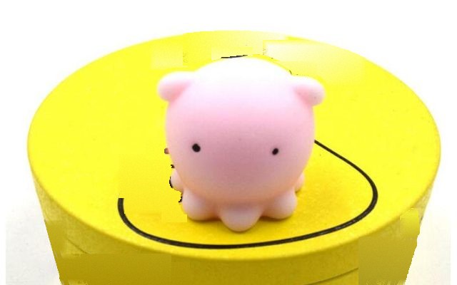 Pink Piggy Mochi Squishy with Gift Box