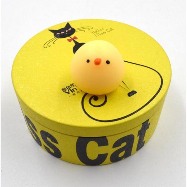 Round Yellow Chick Mochi Squishy
