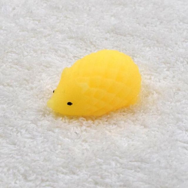 Yellow Hedgehog Mochi Squishy