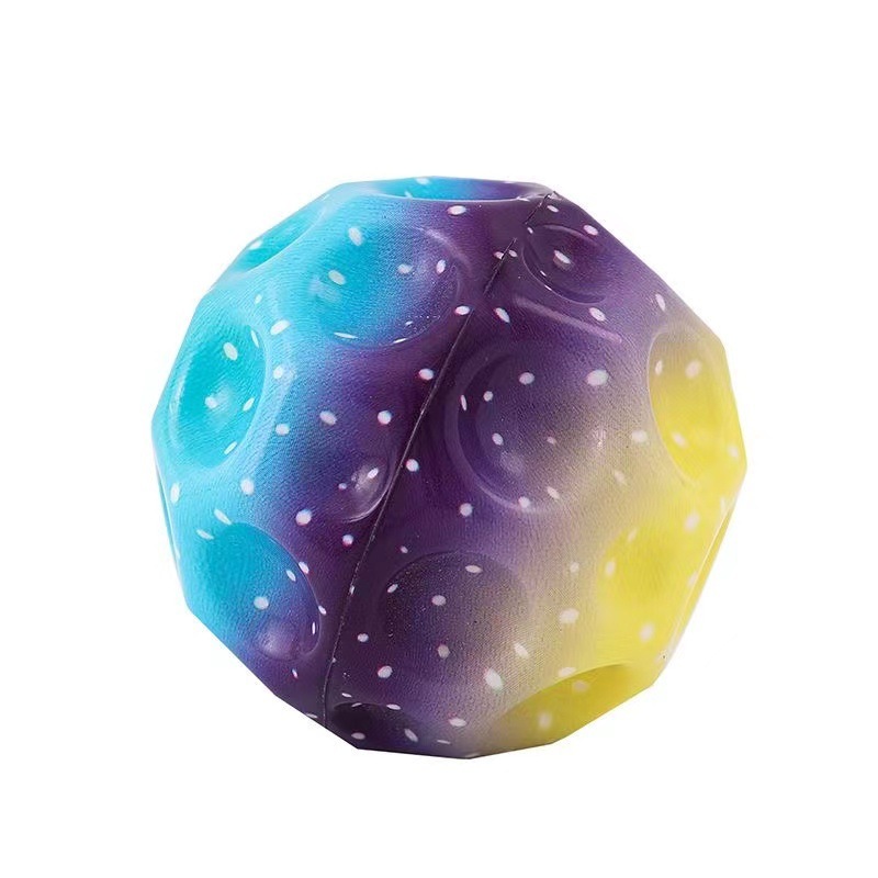 Galaxy Moon Bouncy Ball