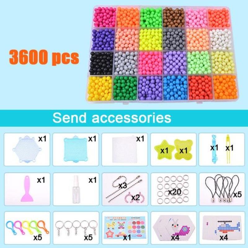 Water Fuse Beads Craft Kit, 1100 Pieces — photo 3