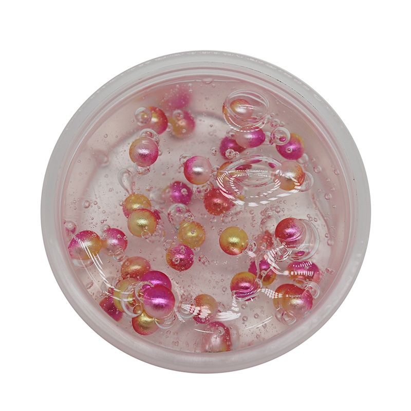 Colorful Mermaid Pearl DIY Crystal Slime Beads