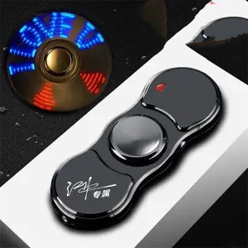 Rechargeable Spinner Lighter Fidget