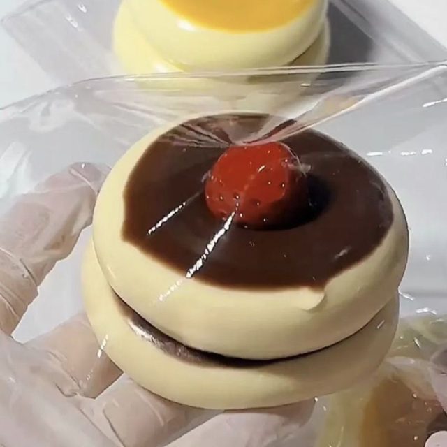 Strawberry Chocolate Pudding Squishy