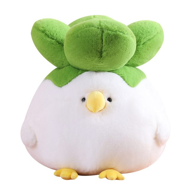 Sprout Chick Plush with Leaf Hat โ photo 2