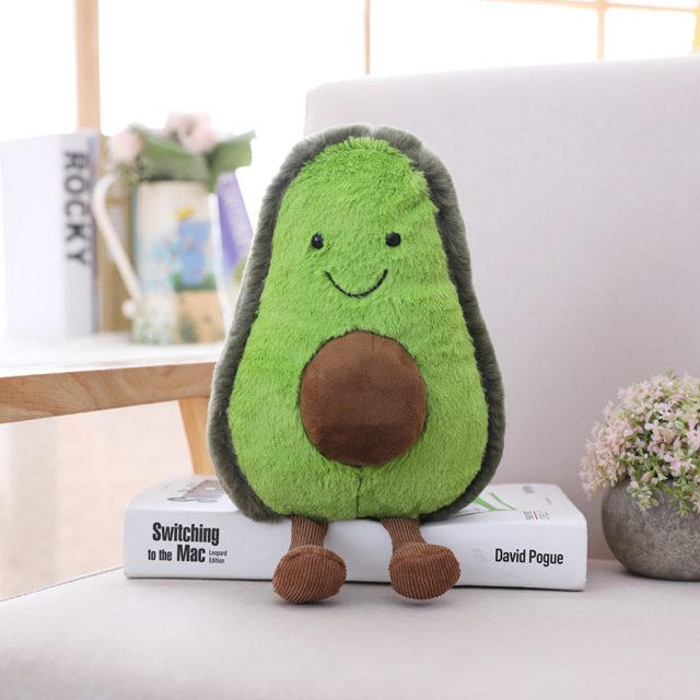 Smiley Avocado Buddy Plush