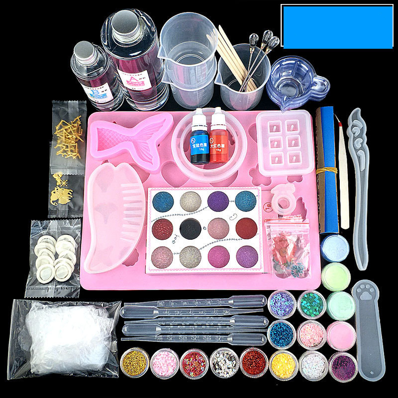 Crystal Resin Starter Kit with Molds, Colors & Tools โ photo 6