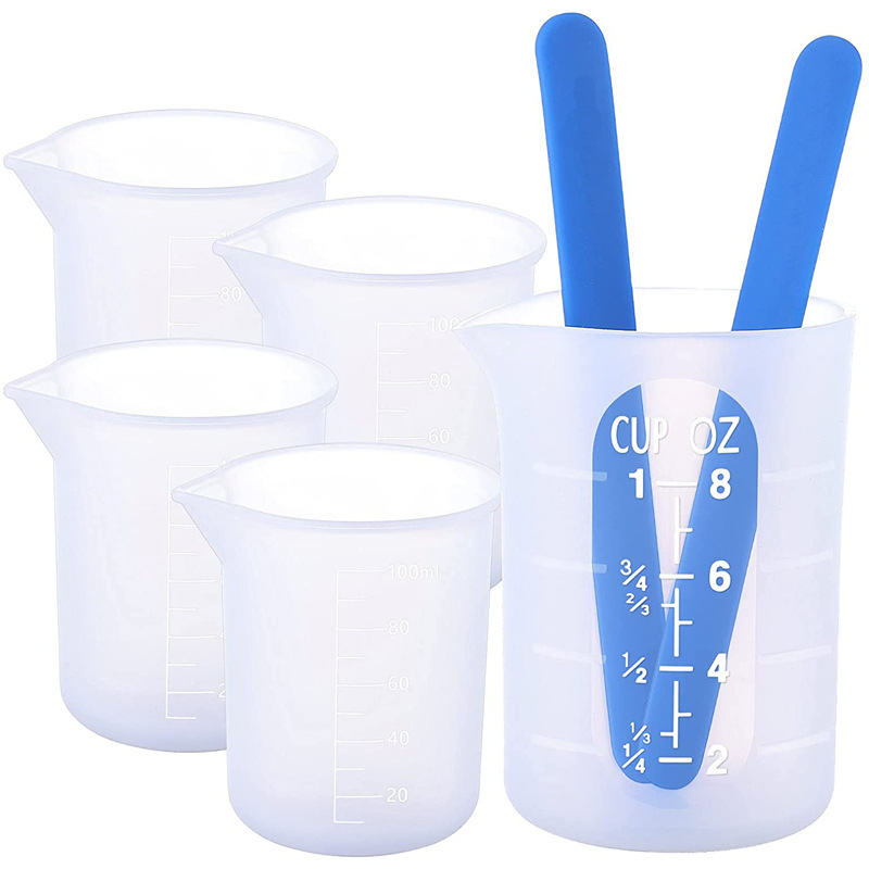 Resin Mixing Kit: Silicone Cups, Sticks & Pipettes โ photo 4