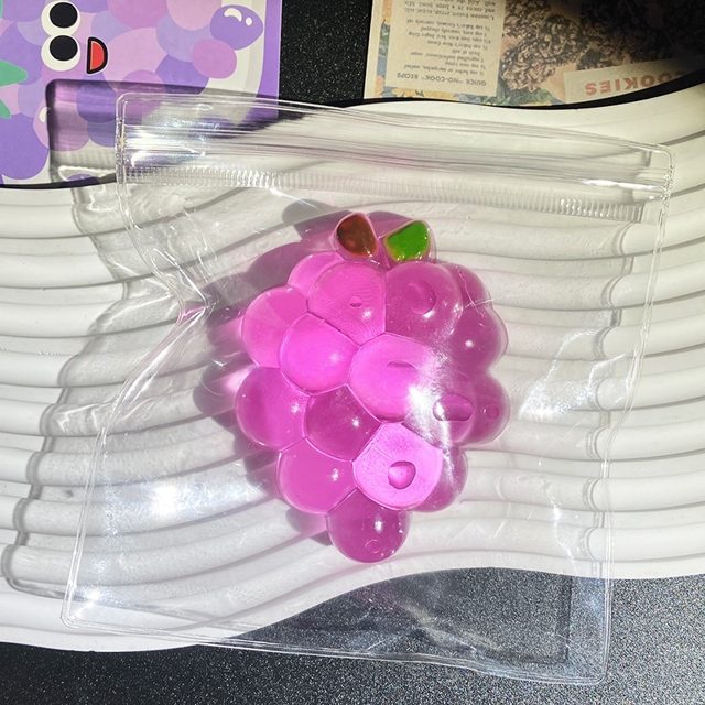 Crystal Grape Cluster Squish Ball โ photo 2