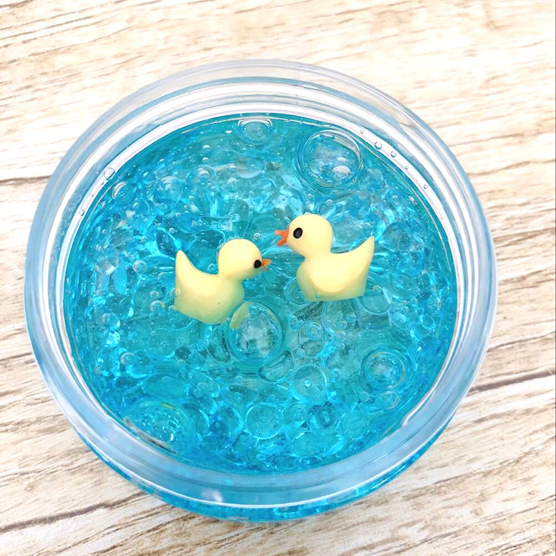 Blue Duck Pond Crystal Slime