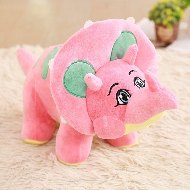 Cartoon Triceratops Dinosaur Plush โ photo 3
