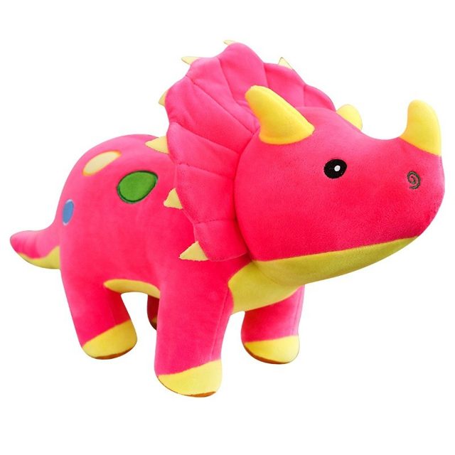 Blue Triceratops Dinosaur Plush โ photo 6
