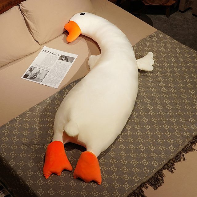 Giant Cuddle Goose Long Body Pillow