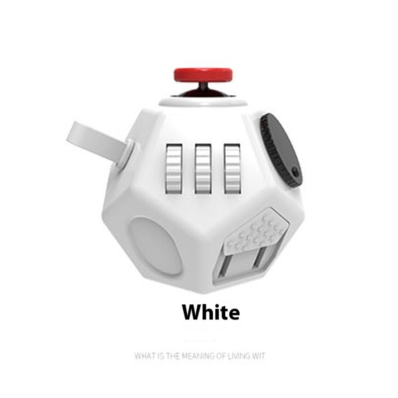 12-Sided Fidget Cube, All Black โ photo 4