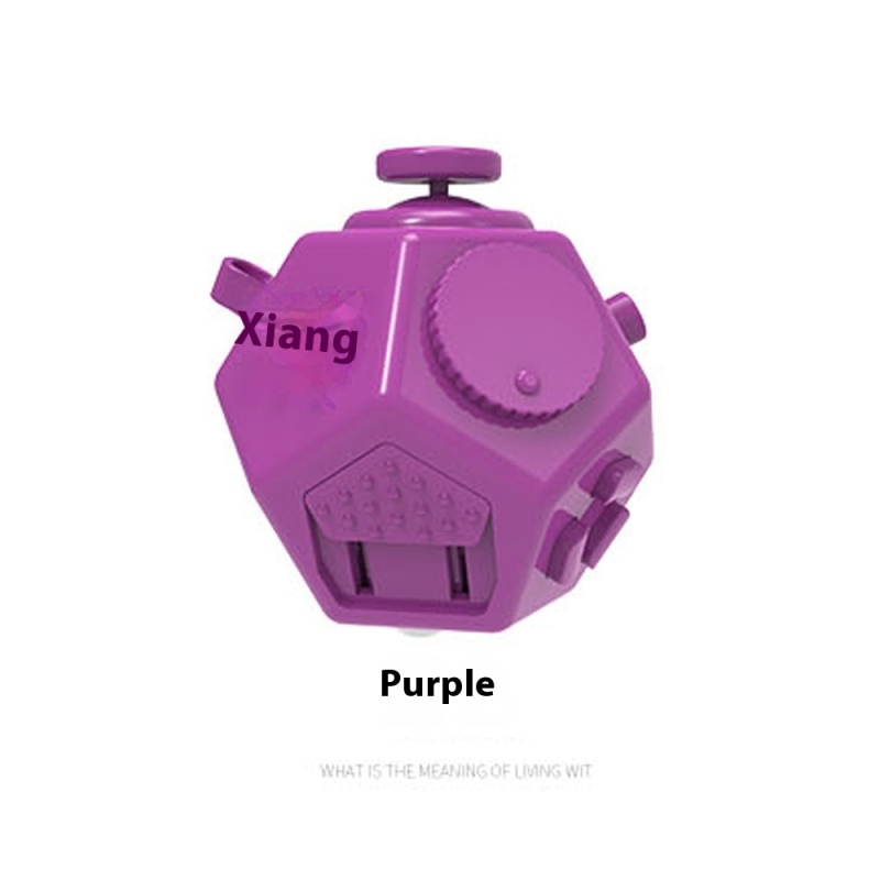 12-Sided Fidget Cube, All Black โ photo 5