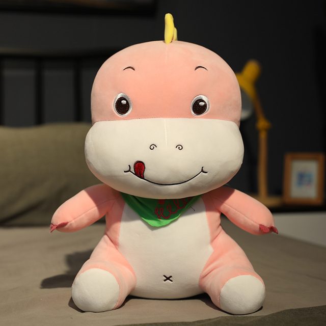 Cheeky Pink Dino Plush, 35cm