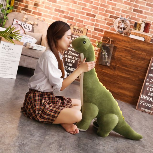 Pink Long-Neck Dino Plush โ photo 3