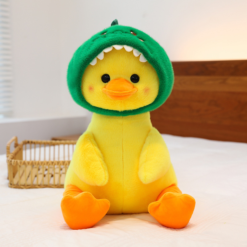 Duck in Dinosaur Hat Plush — photo 4