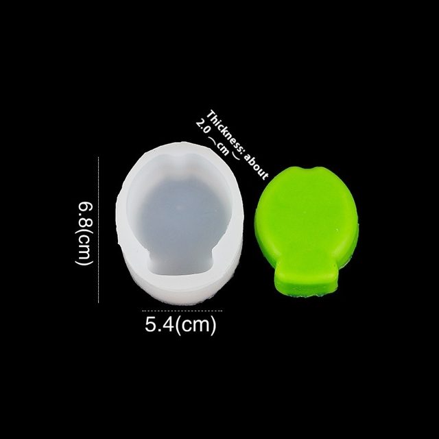 Rounded Blank Pendant Silicone Mold