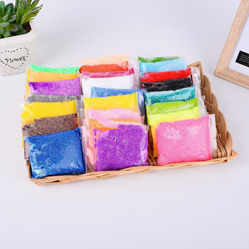 Foam Bead Slime Topping Pack, 8 Colors โ photo 2