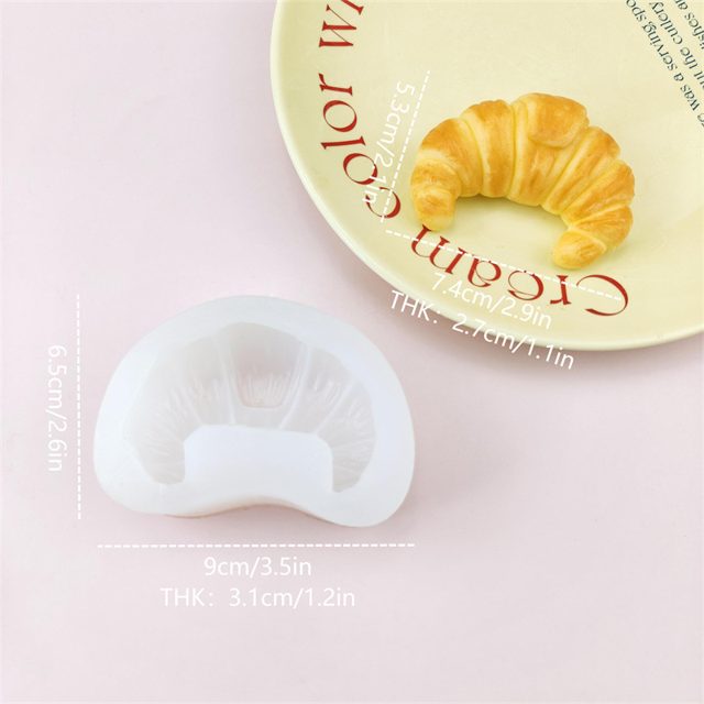 Croissant Silicone Fondant Mold